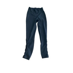 Lululemon Womens Align High Rise Ruched Waist Cropped Legging Size 4